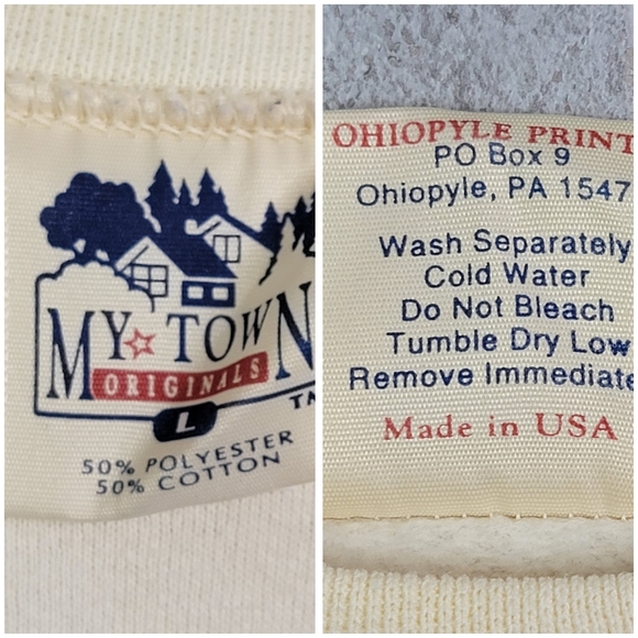 1997 Vintage Birdhouse Graphic Grandma Sweatshirt Crewneck Women's Size L - Picture 13 of 15